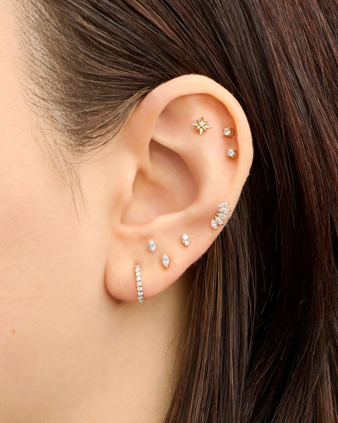 snakebite helix earscape by studs
